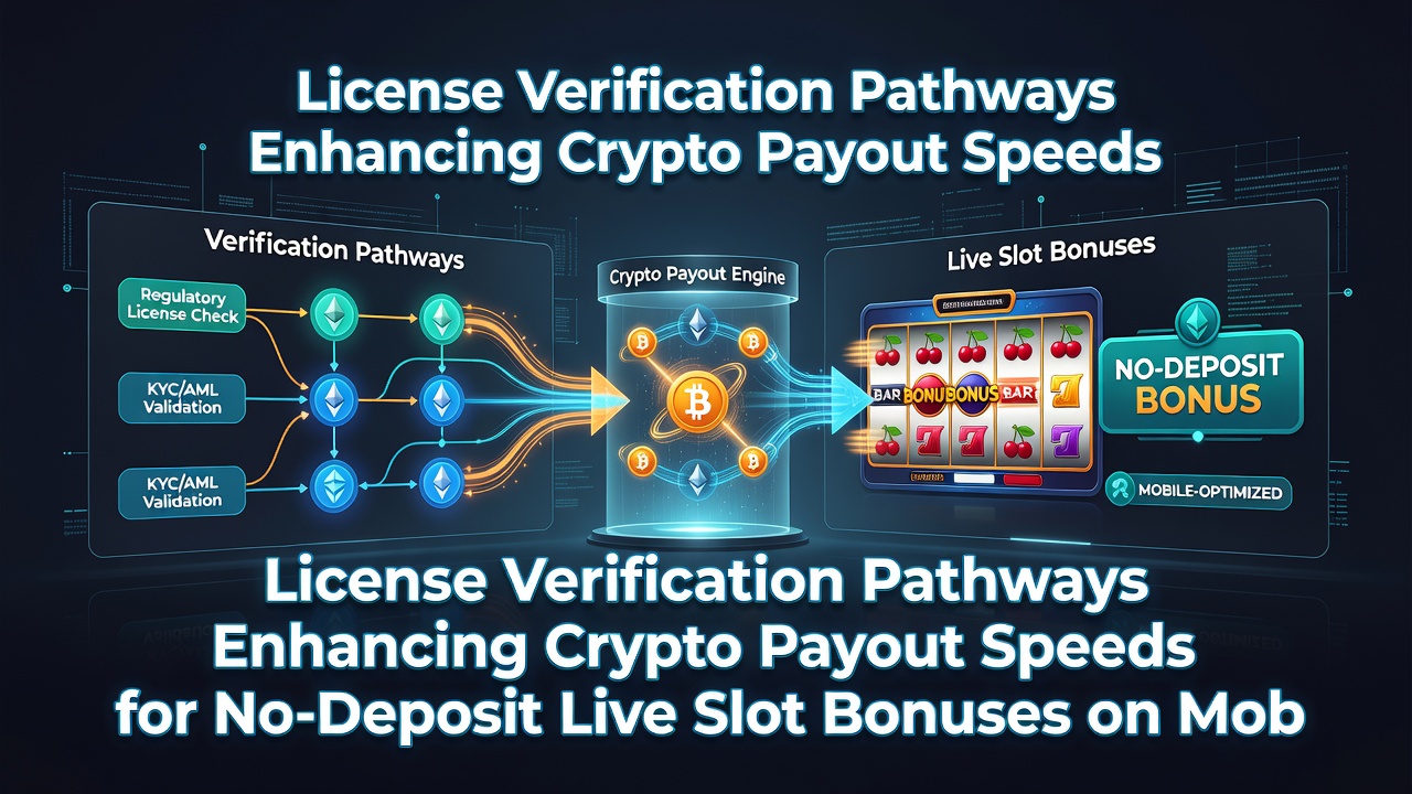 Weergave van mobiele interface met snelle crypto-uitbetalingen na licentieverificatie