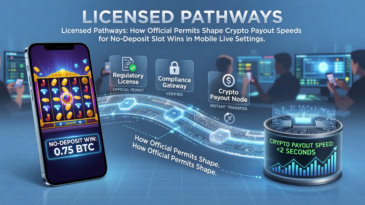 Illustratie van gelicentieerde crypto betalingen in mobiele casinos