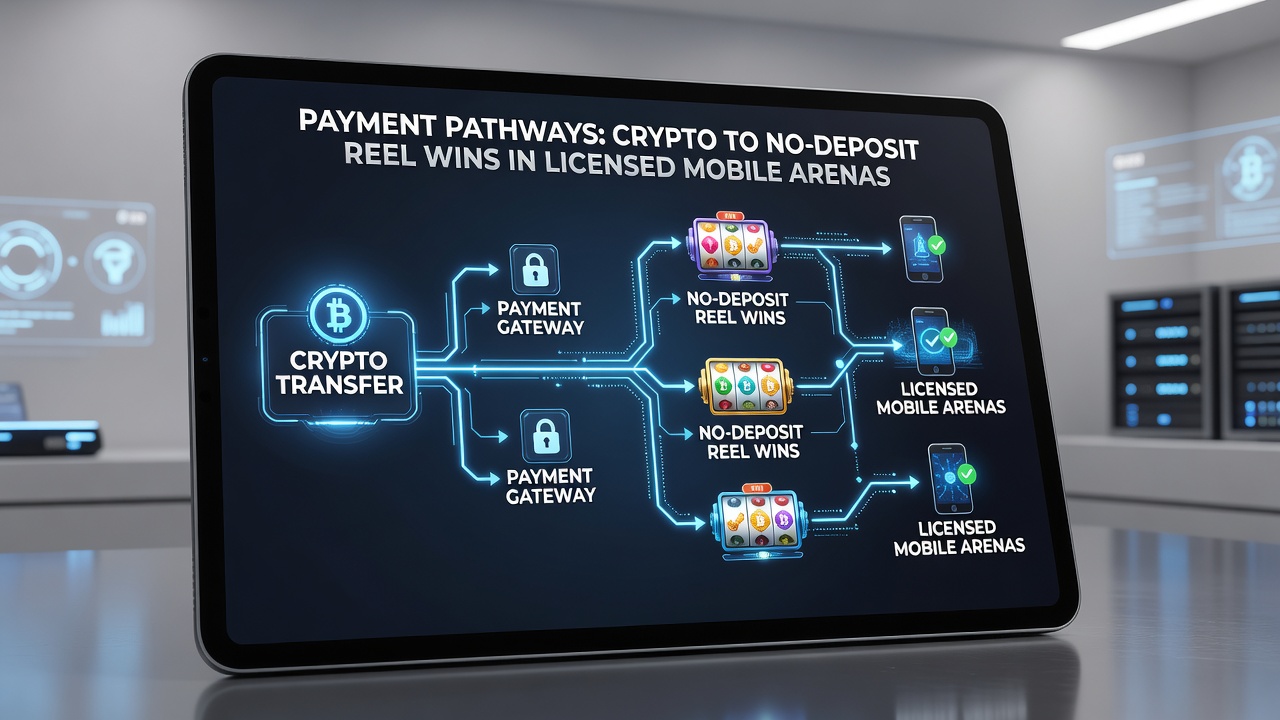Mobiele gokkasten en crypto betalingspaden in actie